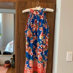 Million Bullpup shift dress with tie neck